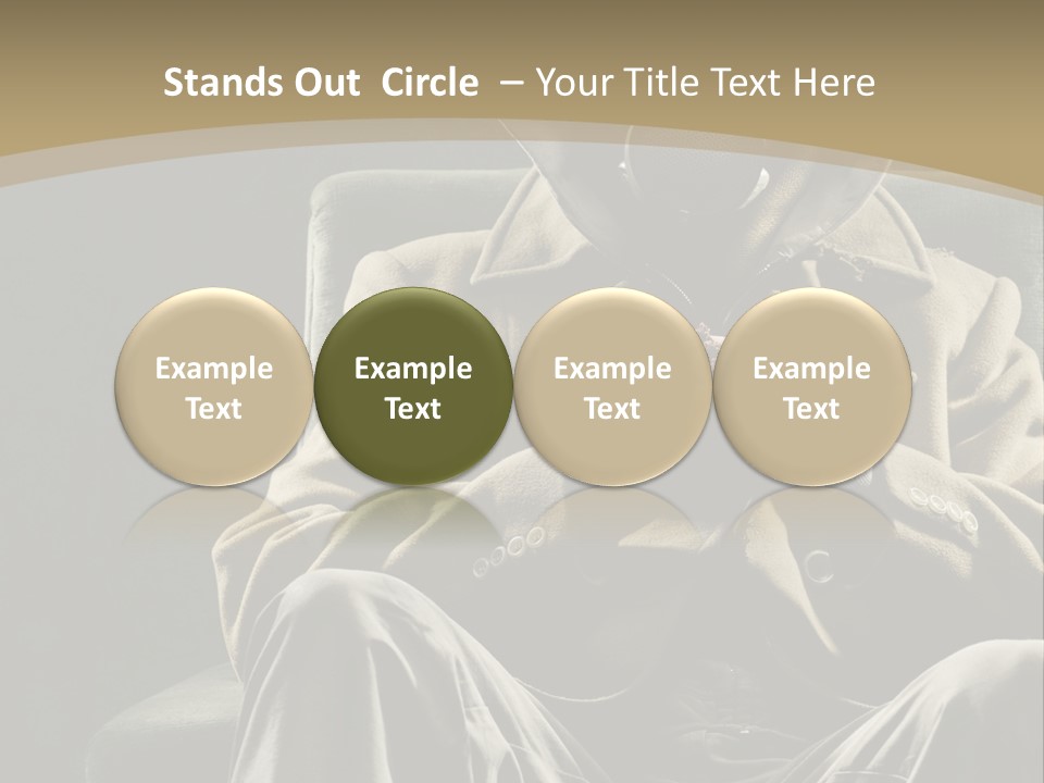 Aggressive Vertical Unrecognizable People PowerPoint Template