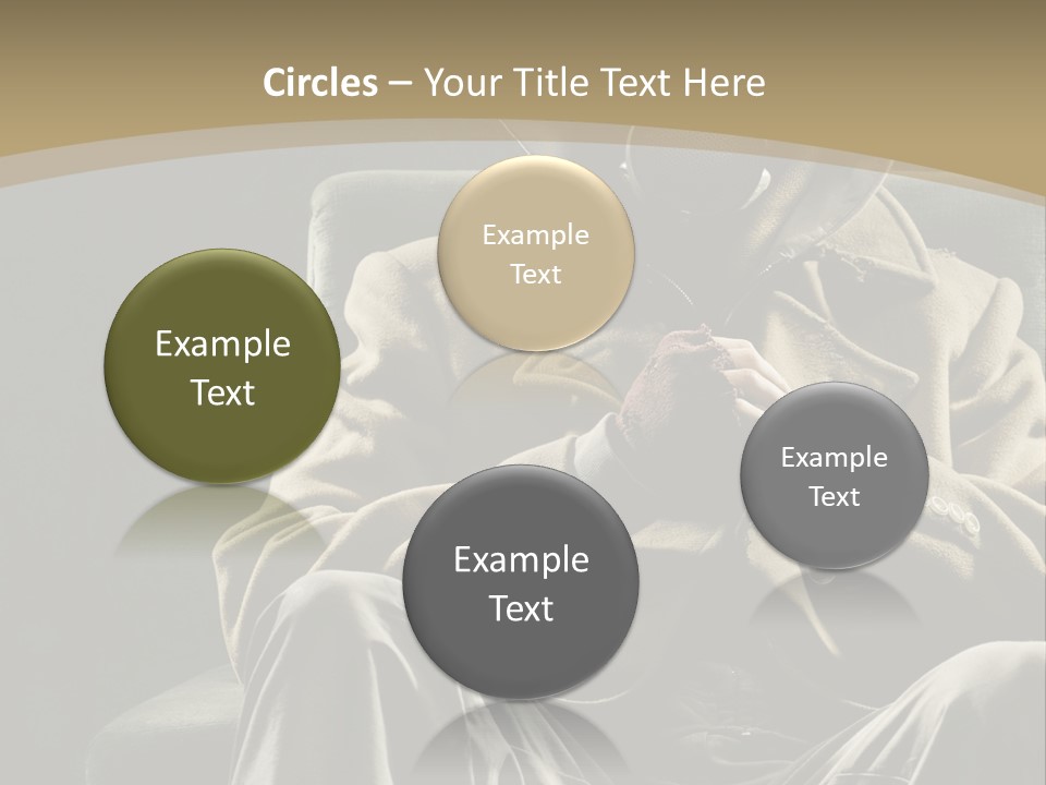 Aggressive Vertical Unrecognizable People PowerPoint Template