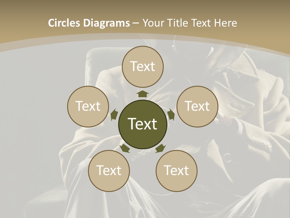 Aggressive Vertical Unrecognizable People PowerPoint Template