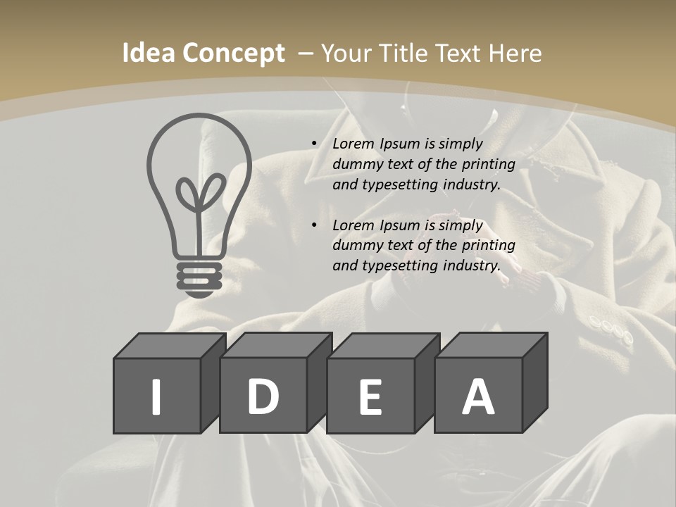 Aggressive Vertical Unrecognizable People PowerPoint Template