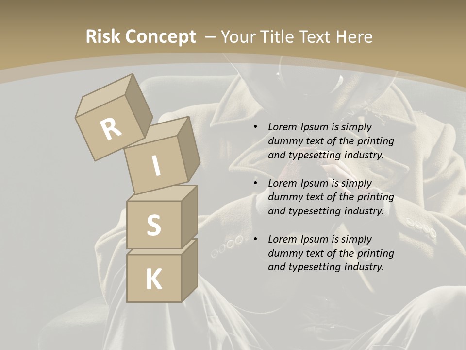 Aggressive Vertical Unrecognizable People PowerPoint Template