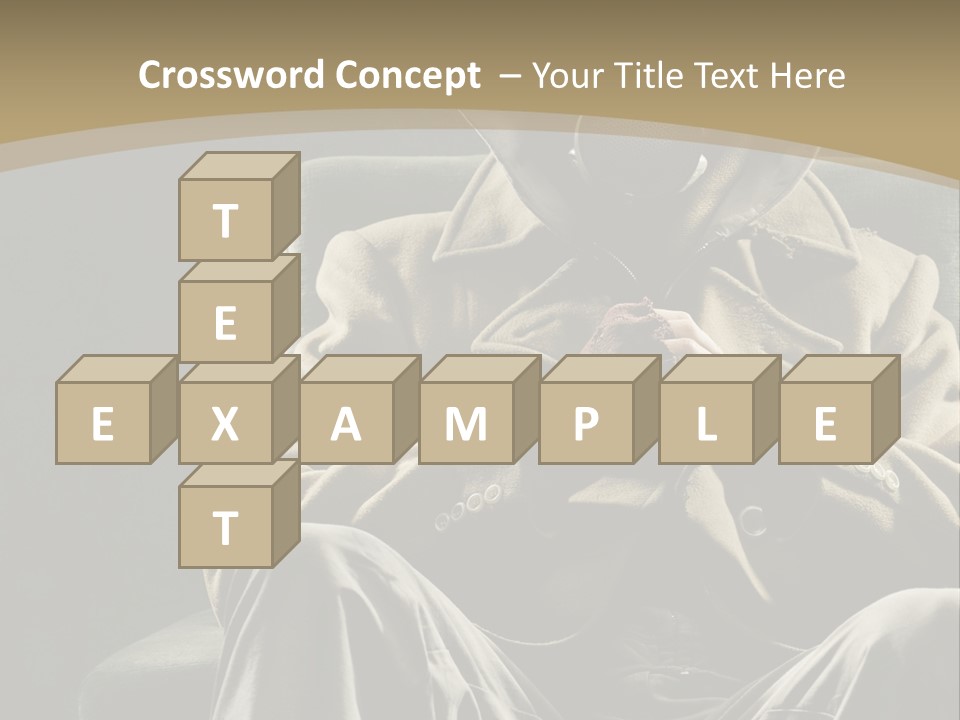 Aggressive Vertical Unrecognizable People PowerPoint Template