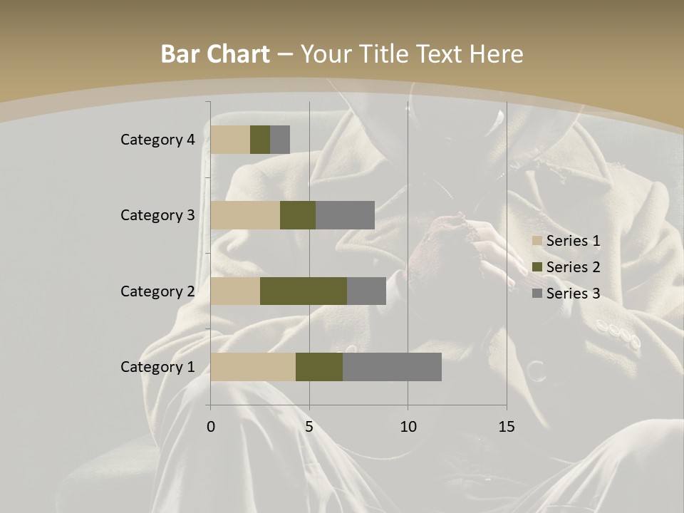 Aggressive Vertical Unrecognizable People PowerPoint Template