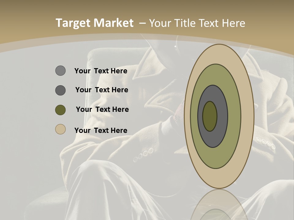 Aggressive Vertical Unrecognizable People PowerPoint Template