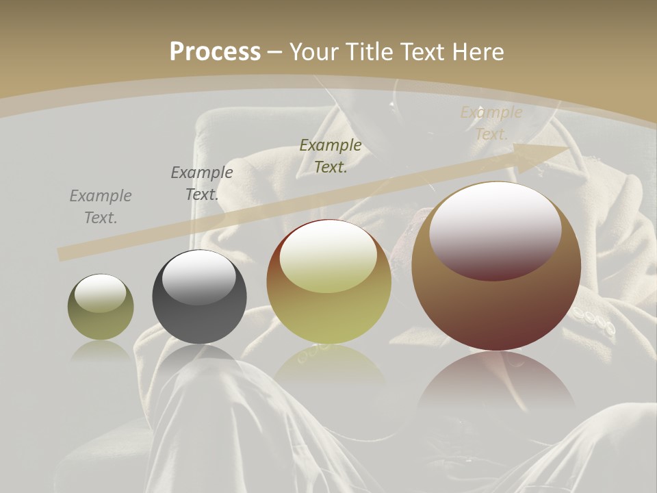 Aggressive Vertical Unrecognizable People PowerPoint Template