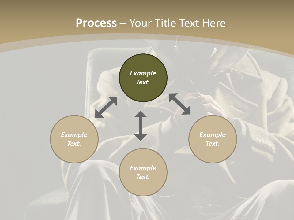 Aggressive Vertical Unrecognizable People PowerPoint Template