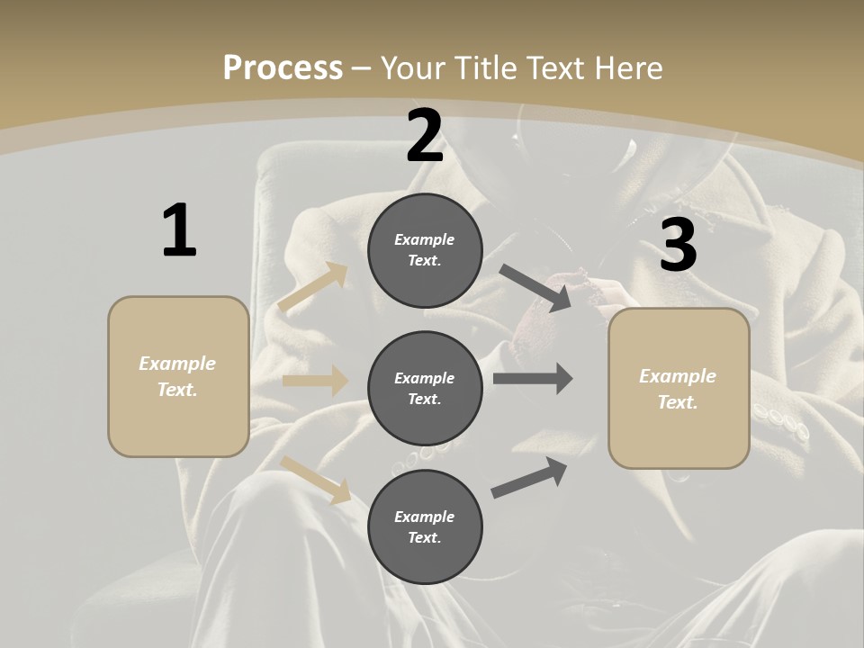 Aggressive Vertical Unrecognizable People PowerPoint Template