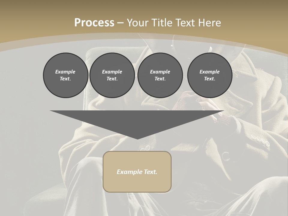 Aggressive Vertical Unrecognizable People PowerPoint Template