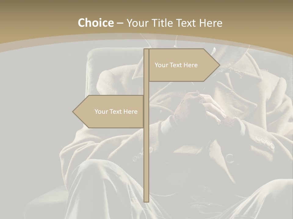 Aggressive Vertical Unrecognizable People PowerPoint Template