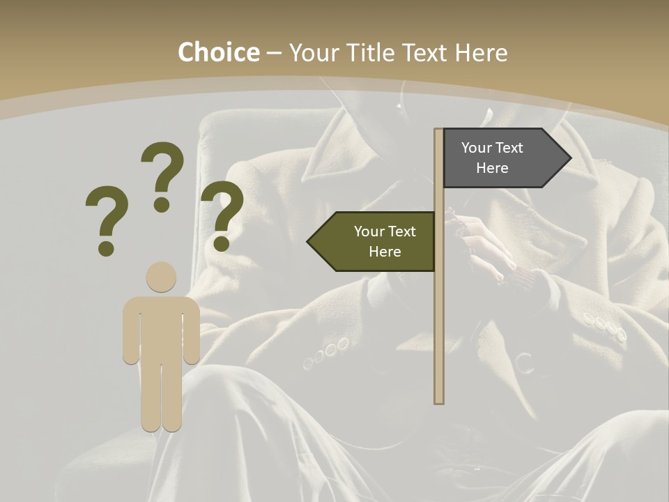 Aggressive Vertical Unrecognizable People PowerPoint Template