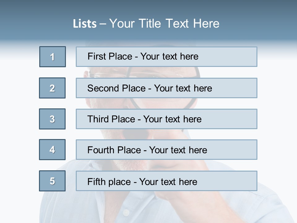 Look See Interested PowerPoint Template