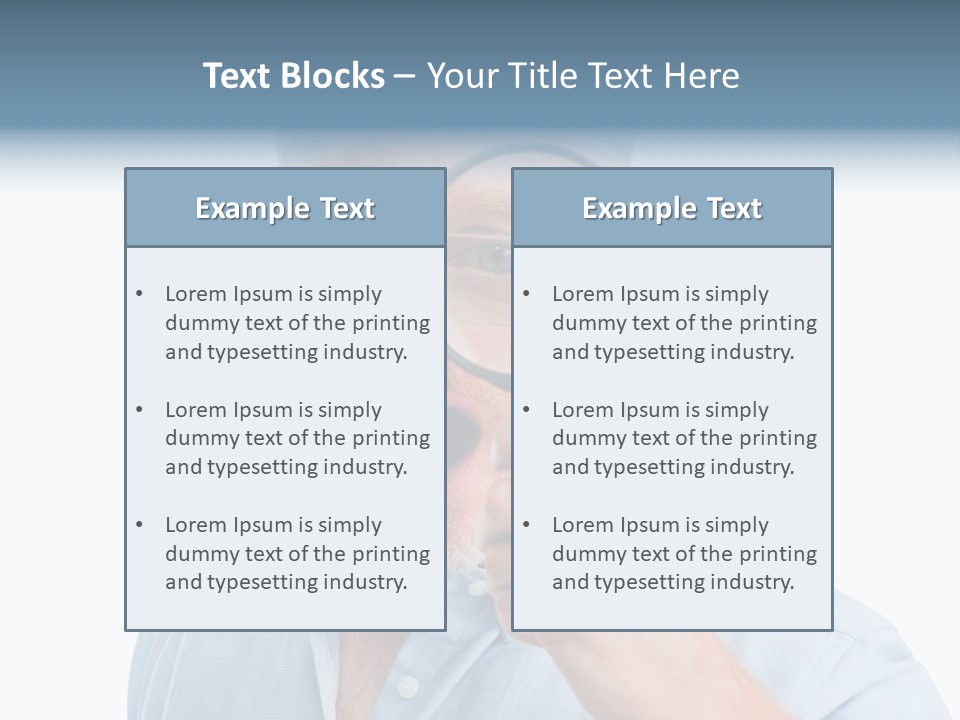 Look See Interested PowerPoint Template