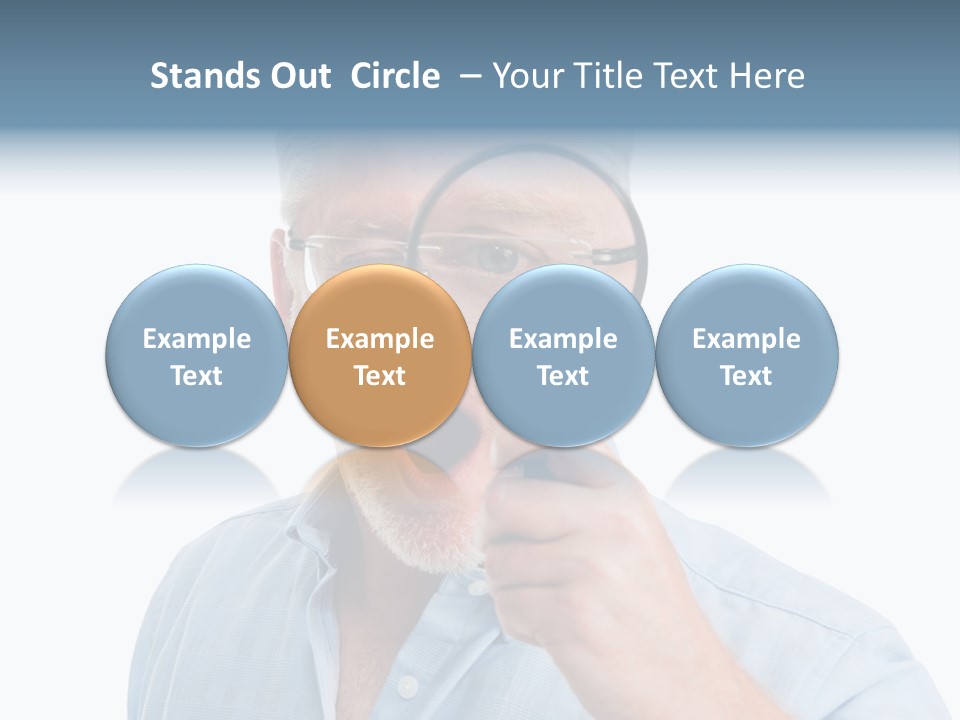 Look See Interested PowerPoint Template