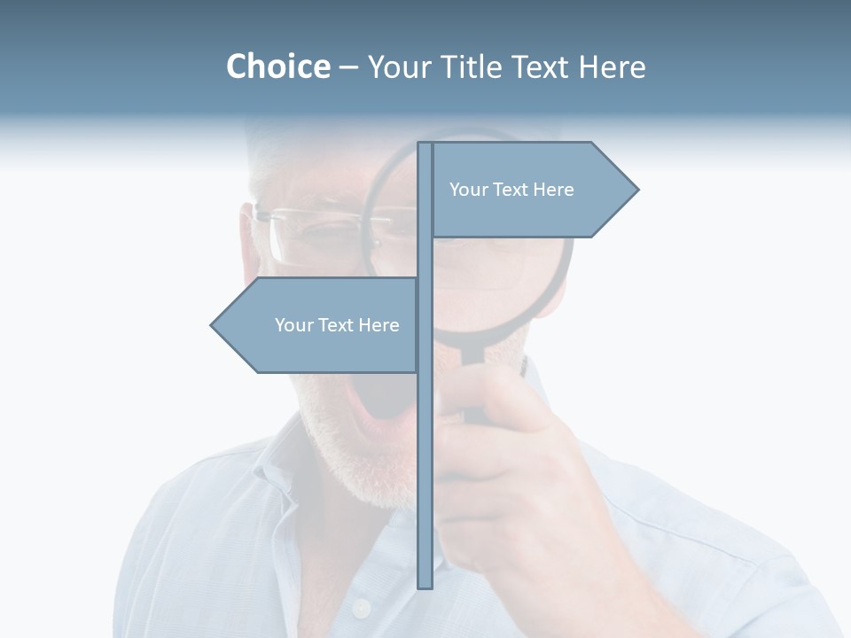 Look See Interested PowerPoint Template