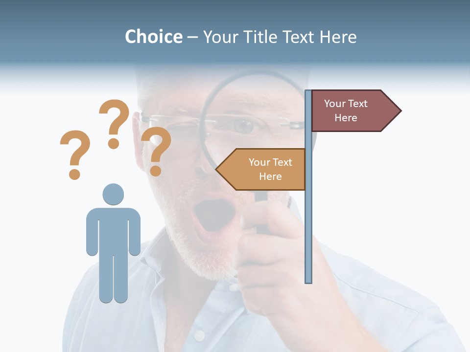 Look See Interested PowerPoint Template