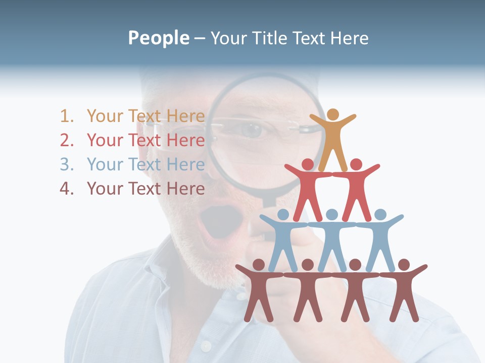 Look See Interested PowerPoint Template