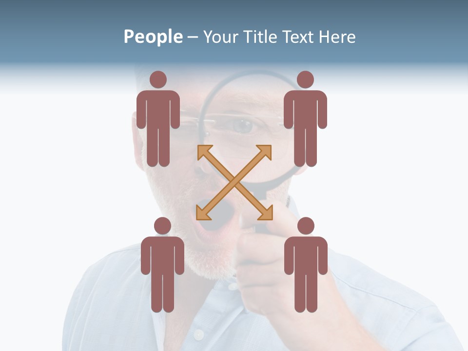 Look See Interested PowerPoint Template