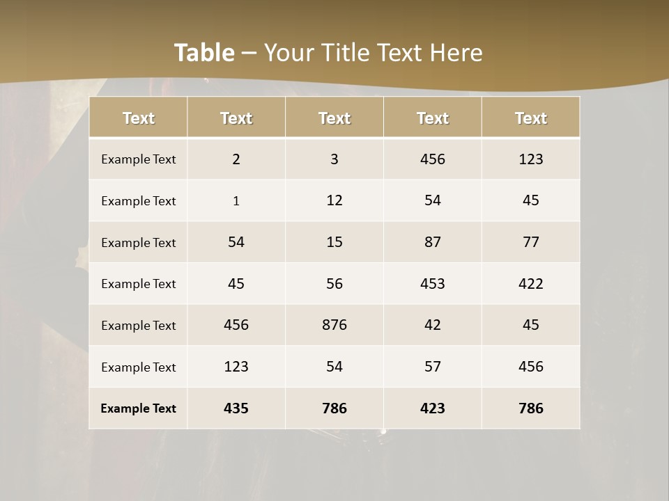 Looking Save Elegant PowerPoint Template