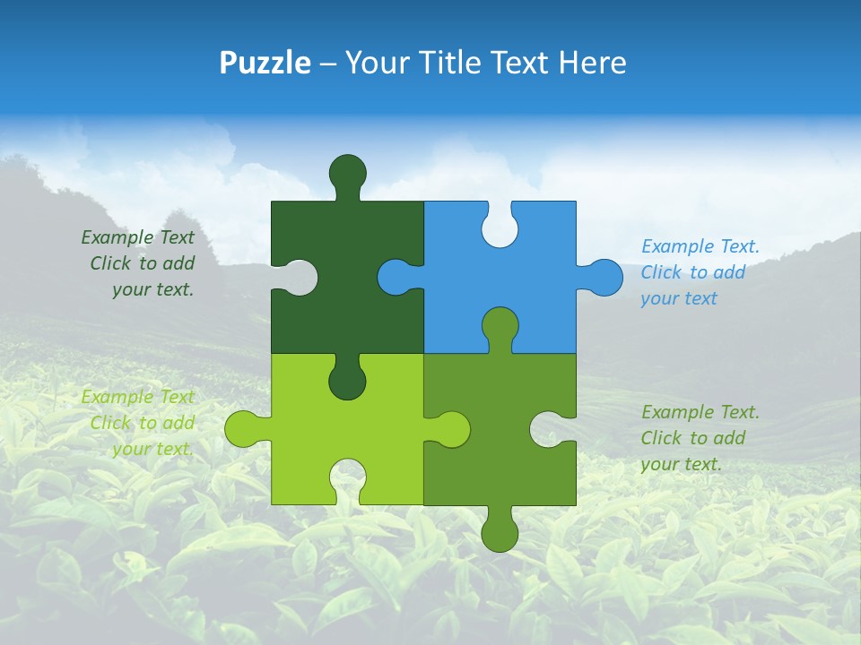 Cameron Plant Morning PowerPoint Template