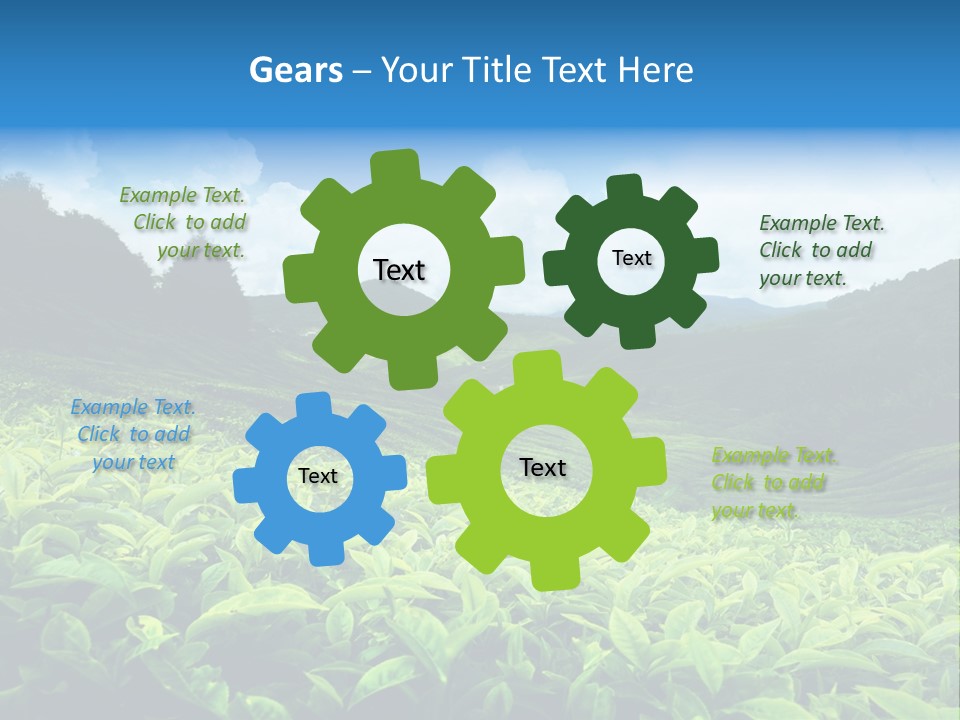 Cameron Plant Morning PowerPoint Template