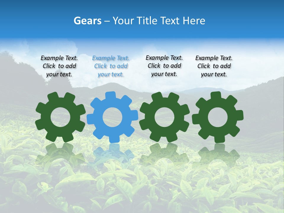 Cameron Plant Morning PowerPoint Template