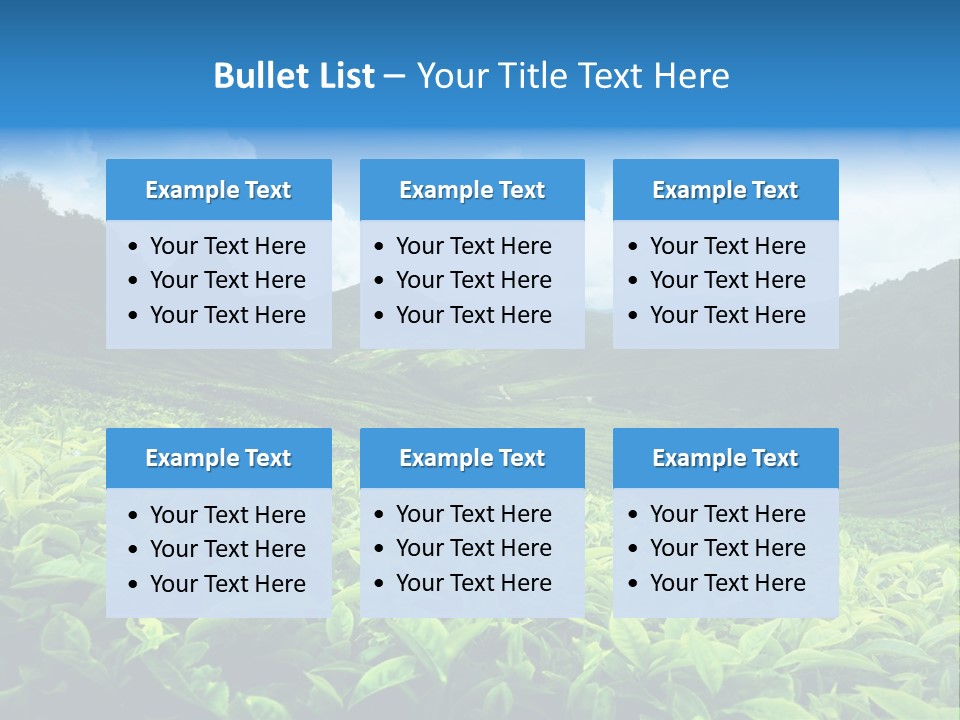 Cameron Plant Morning PowerPoint Template