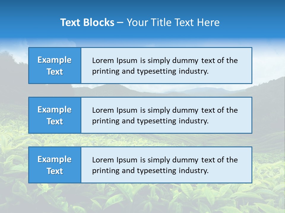 Cameron Plant Morning PowerPoint Template