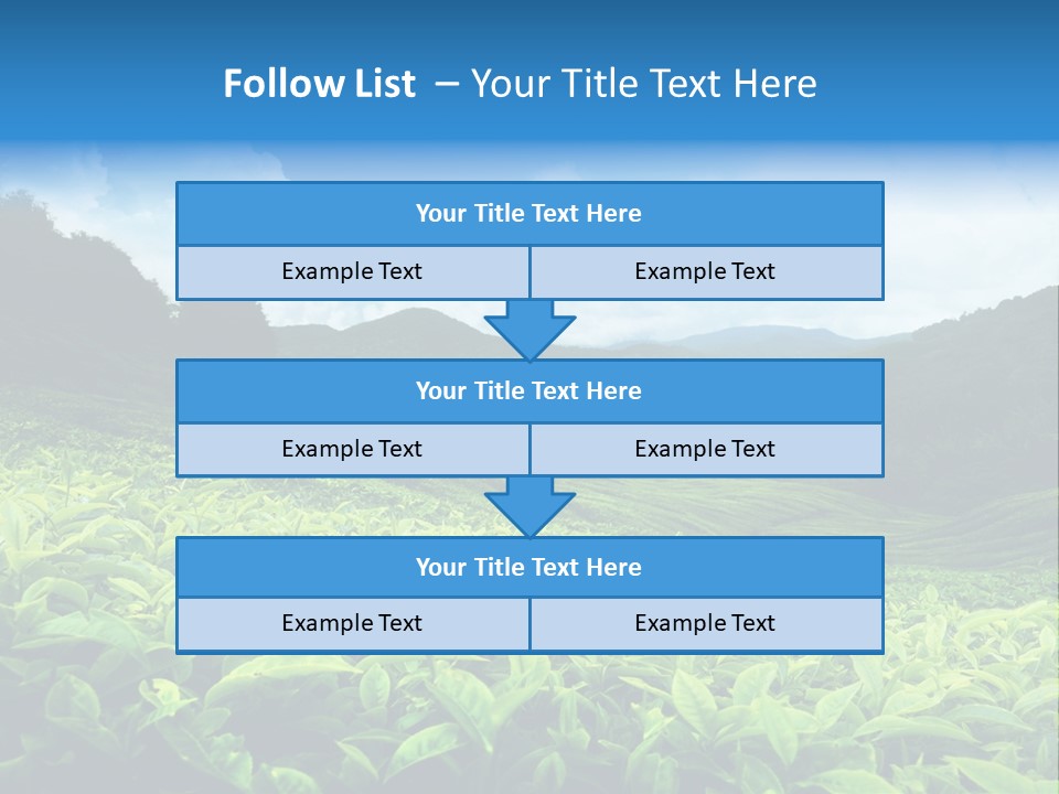 Cameron Plant Morning PowerPoint Template