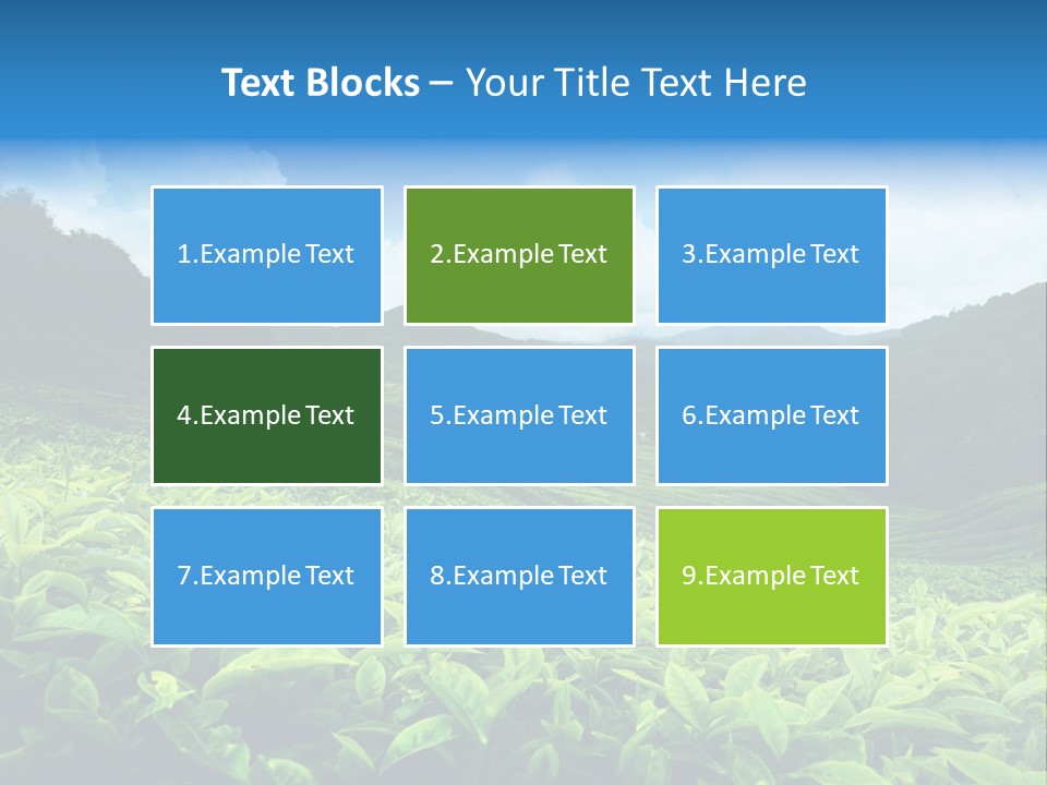 Cameron Plant Morning PowerPoint Template
