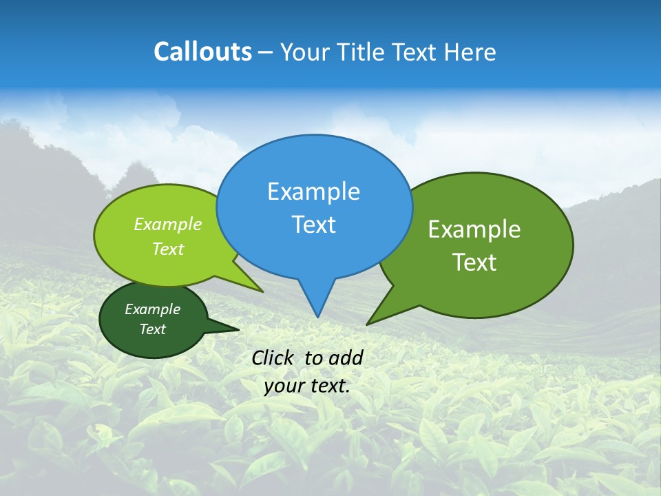 Cameron Plant Morning PowerPoint Template