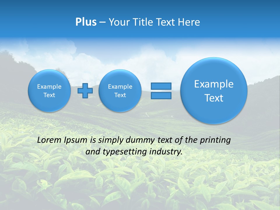 Cameron Plant Morning PowerPoint Template