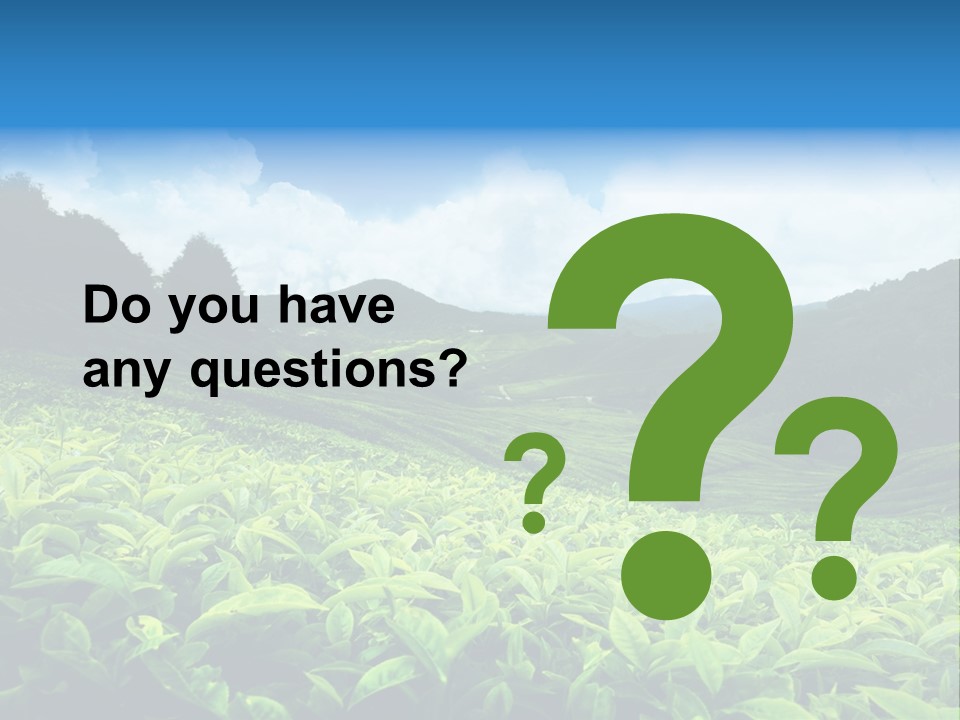 Cameron Plant Morning PowerPoint Template