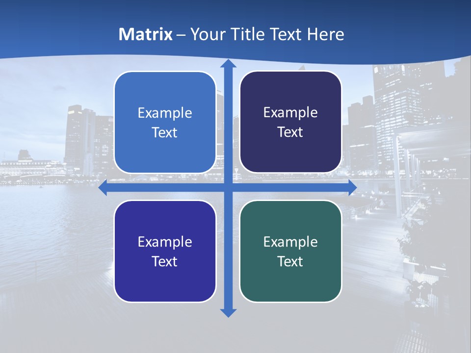 District Landmark Asian PowerPoint Template