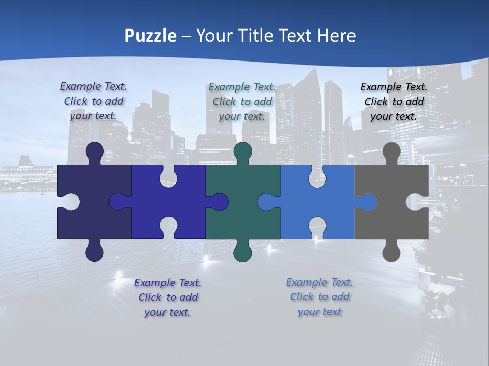 District Landmark Asian PowerPoint Template