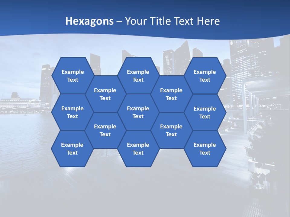 District Landmark Asian PowerPoint Template