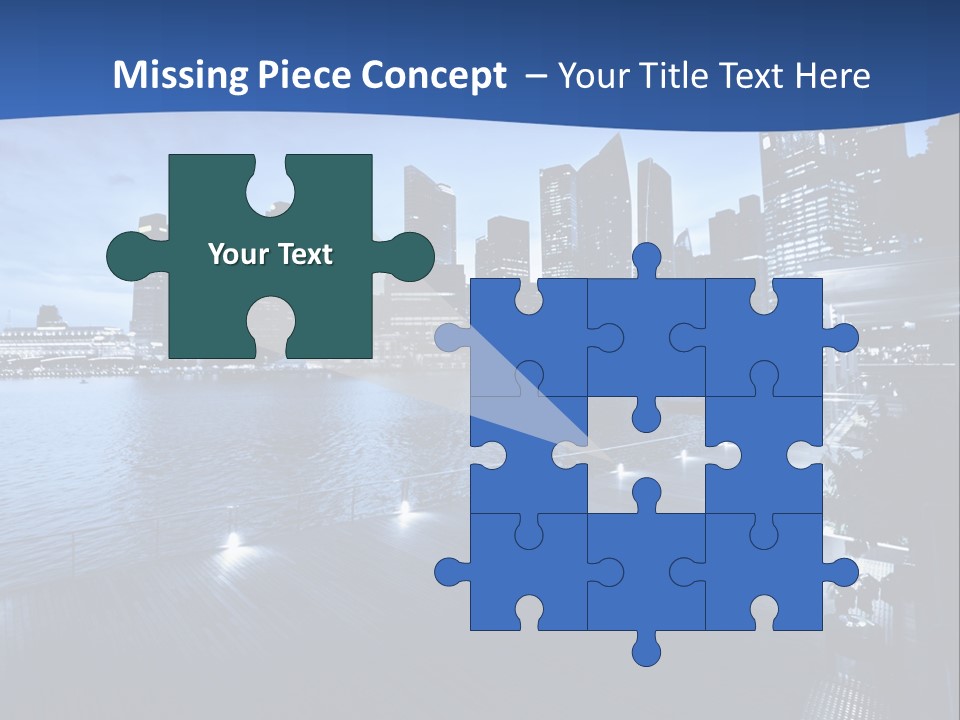 District Landmark Asian PowerPoint Template