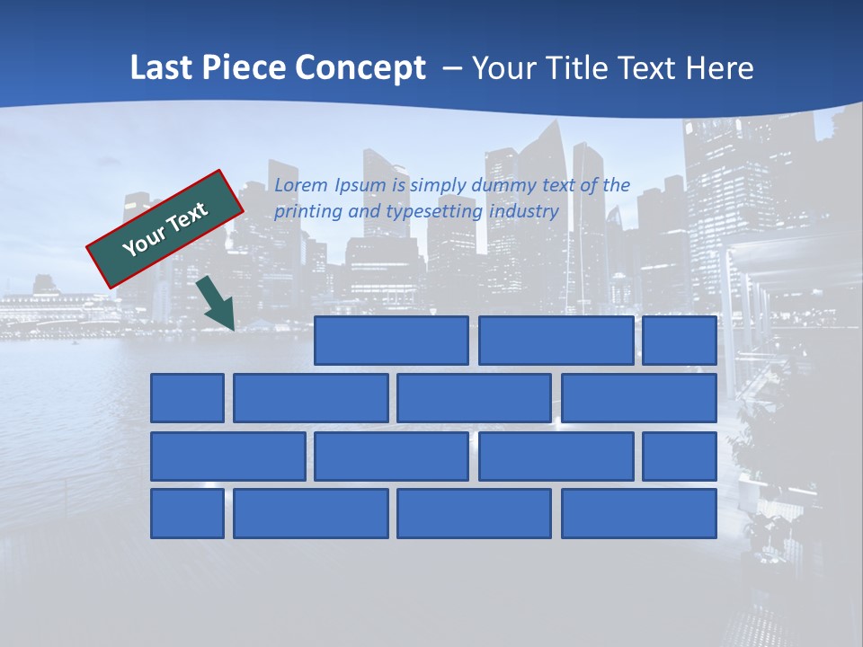 District Landmark Asian PowerPoint Template