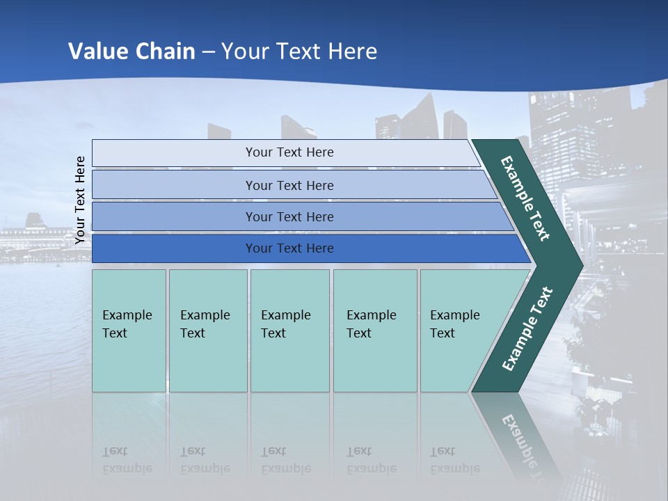 District Landmark Asian PowerPoint Template