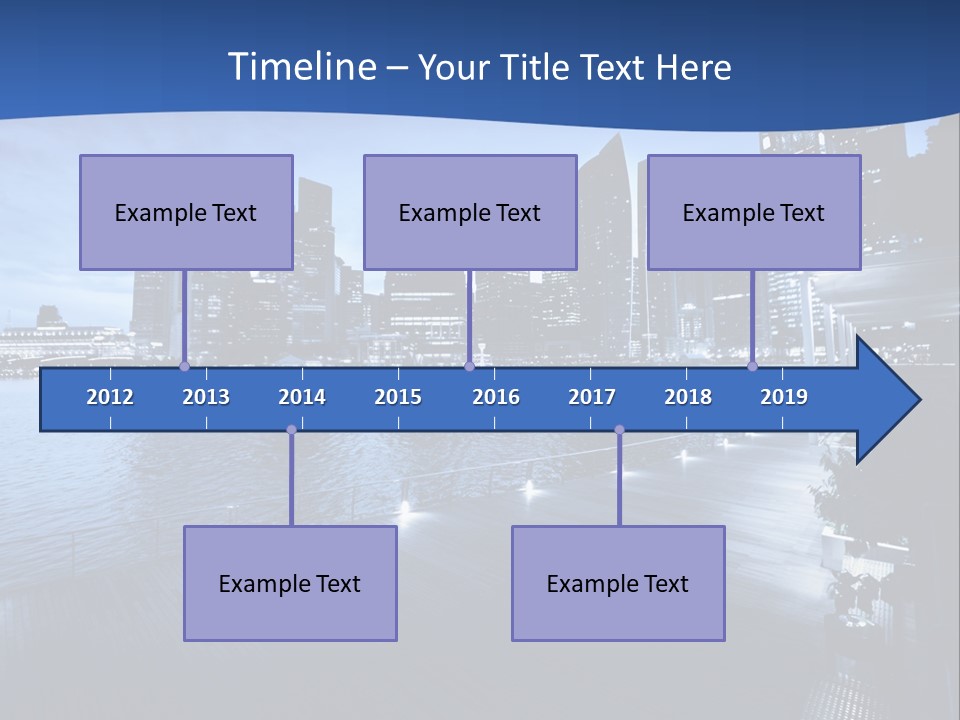 District Landmark Asian PowerPoint Template
