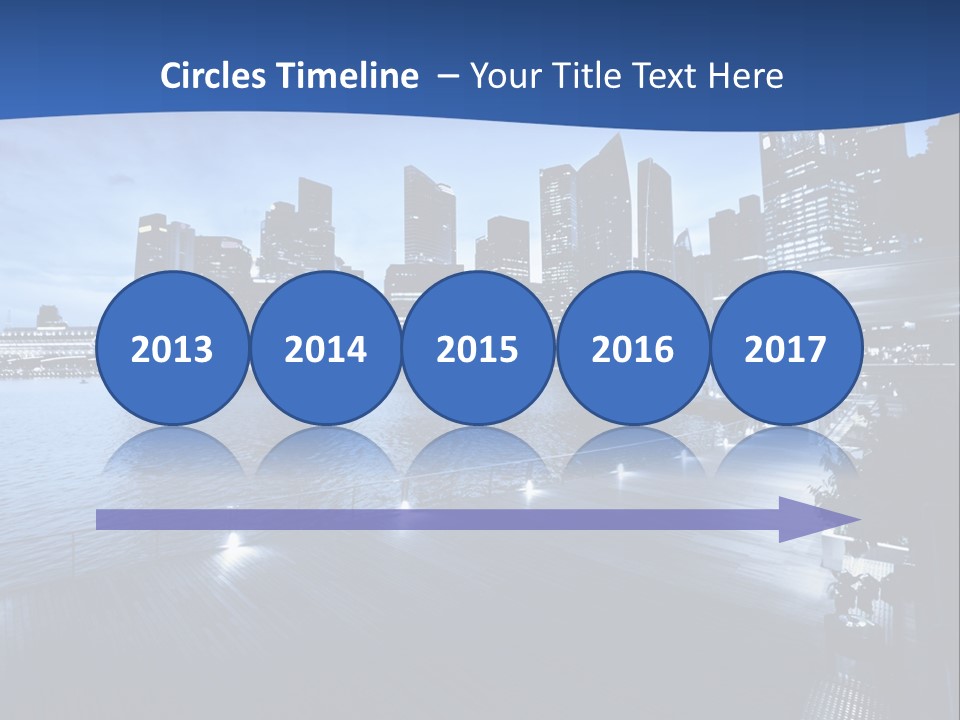 District Landmark Asian PowerPoint Template