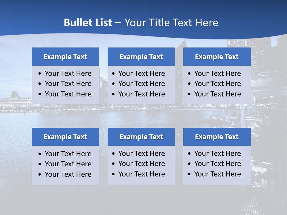 District Landmark Asian PowerPoint Template