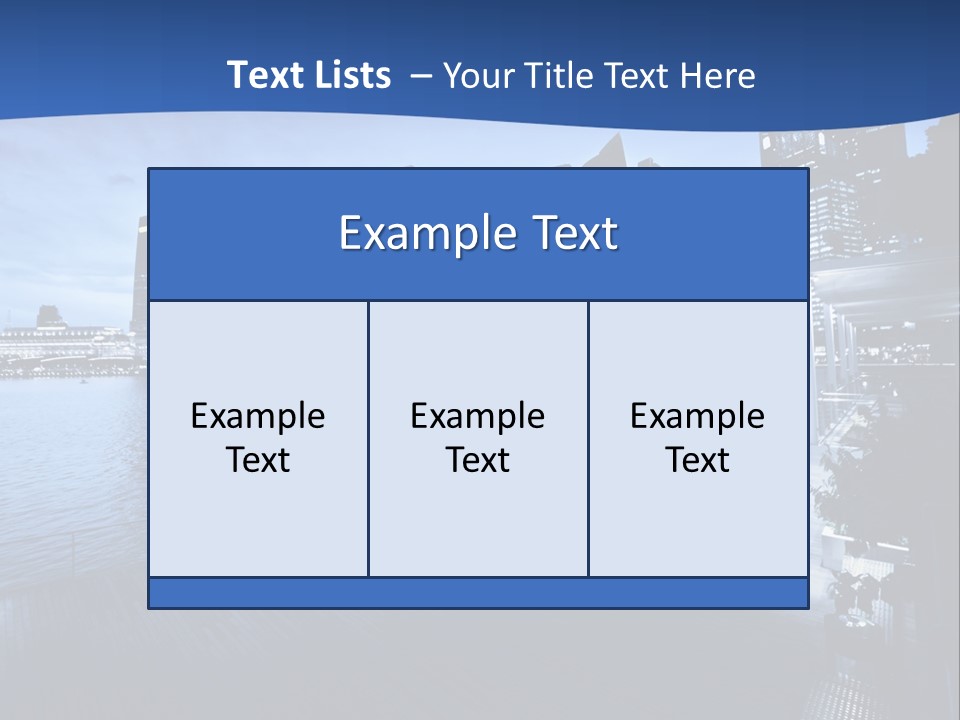 District Landmark Asian PowerPoint Template
