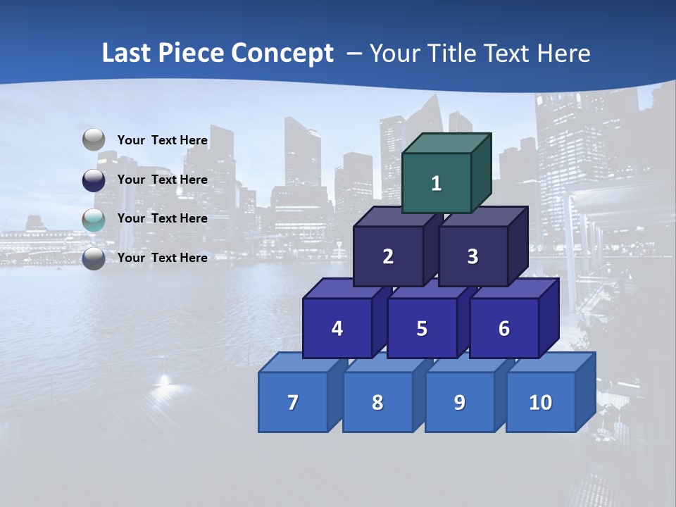 District Landmark Asian PowerPoint Template