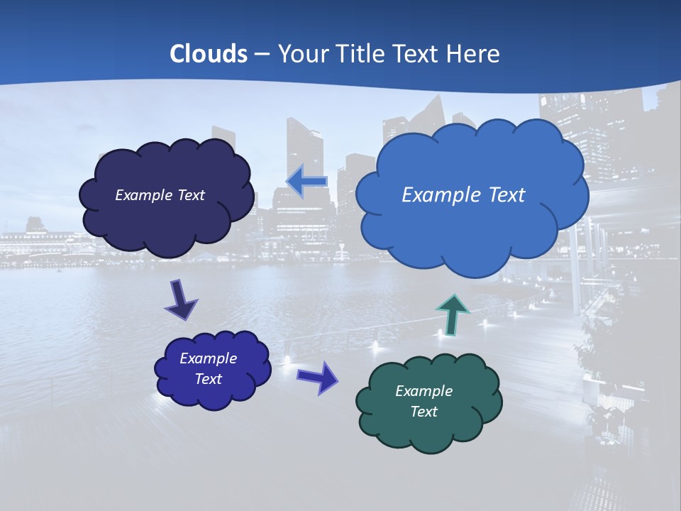 District Landmark Asian PowerPoint Template