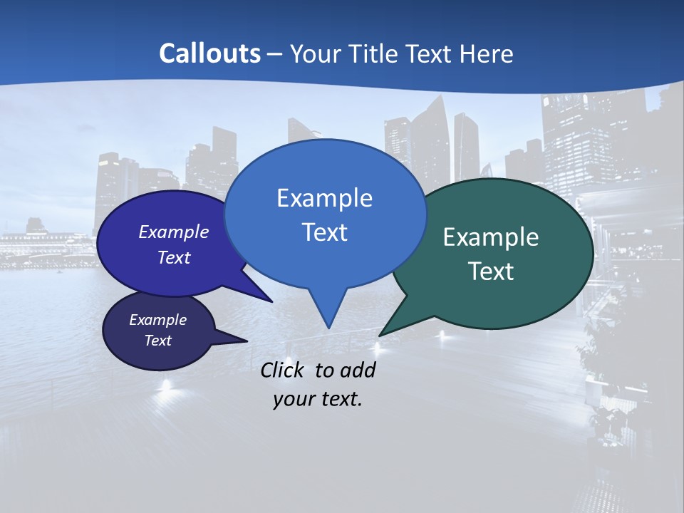 District Landmark Asian PowerPoint Template