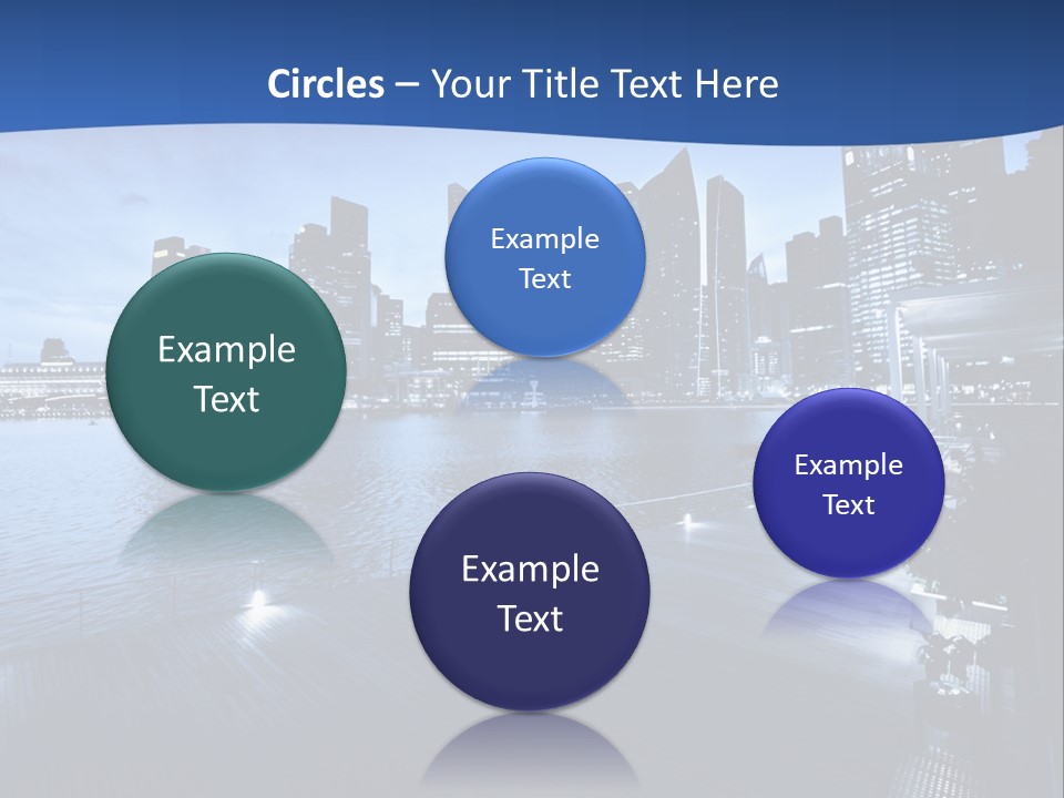 District Landmark Asian PowerPoint Template
