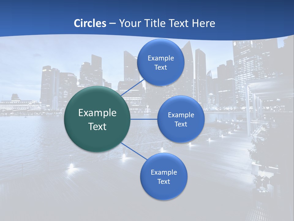 District Landmark Asian PowerPoint Template