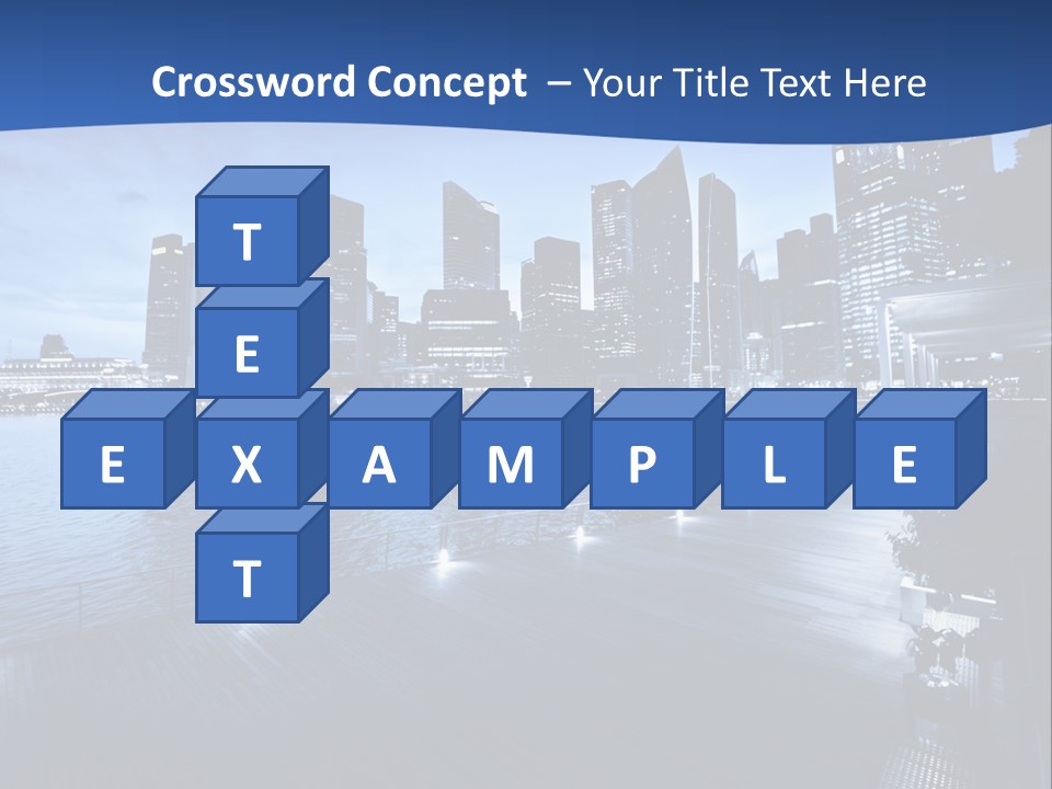 District Landmark Asian PowerPoint Template