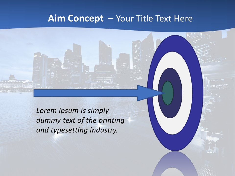 District Landmark Asian PowerPoint Template