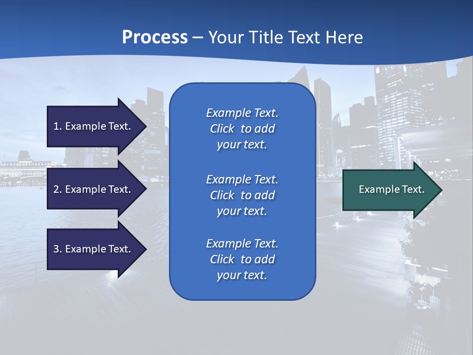 District Landmark Asian PowerPoint Template